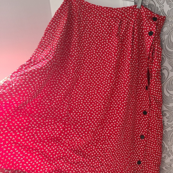 Emily and Fin Ditsy Midi Skirt Sz XL - Picture 2 of 5